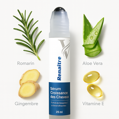 Renaître™ | Sérum Roll-On Repousse & Densité