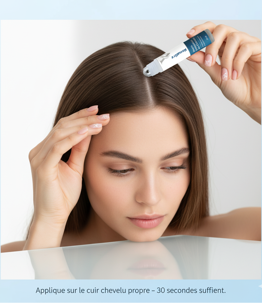 Renaître™ | Sérum Roll-On Repousse & Densité